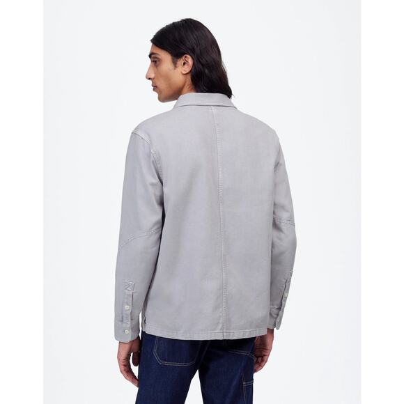 NWT Madewell Garment-Dyed Straight-Hem Work Shirt mens size M - Picture 3 of 7